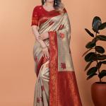 ❤️🌟 Royal Radiance Banarasi Silk Saree 🔔