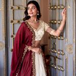 Zari Weaving Work choli