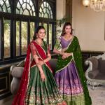 Kanchipuram Printed Lehenga choli