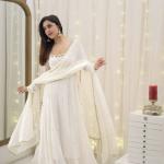 Georgette With Embroidery Work dress