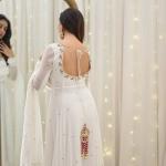 Georgette With Embroidery Work dress