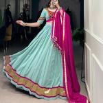 Pure Rayon Embossed Design choli