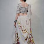 Gamathi work And Real Mirror work choli