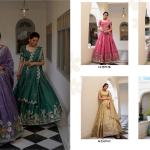 Pink Color Sequins and Thread Embroidery Work Gold Crush Lehenga Choli