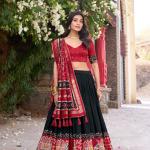 Traditional Bandhani Lehenga choli Sets