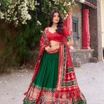 Traditional Bandhani Lehenga choli Sets