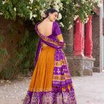 Traditional Bandhani Lehenga choli Sets