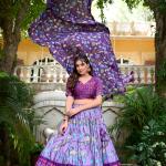 Elegant Printed Lehenga choli Set