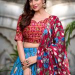 Elegant Printed Lehenga choli Set