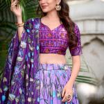 Elegant Printed Lehenga choli Set
