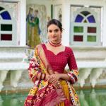 Tussar silk lehenga choli